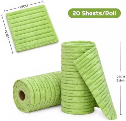 Rinsora Tear-Off Microfiber Cleaning Towels