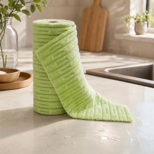 Rinsora Tear-Off Microfiber Cleaning Towels